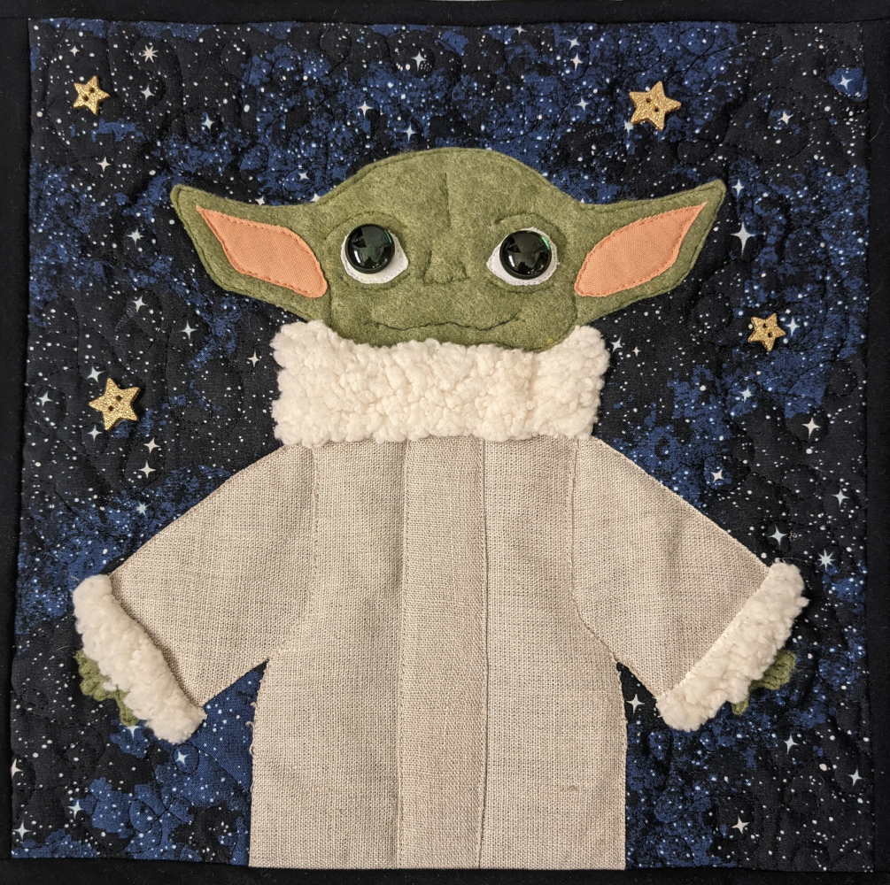 Baby Yoda In Space